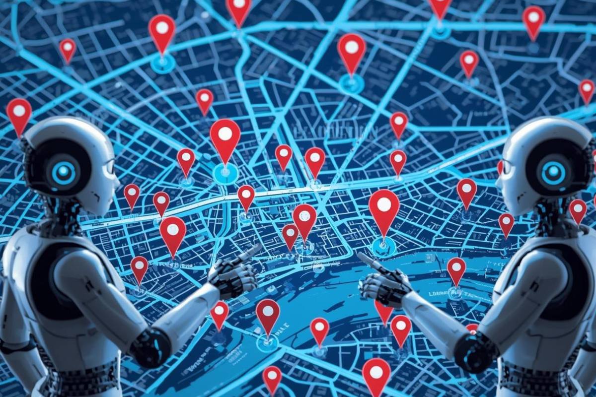 Google Business Map Markers